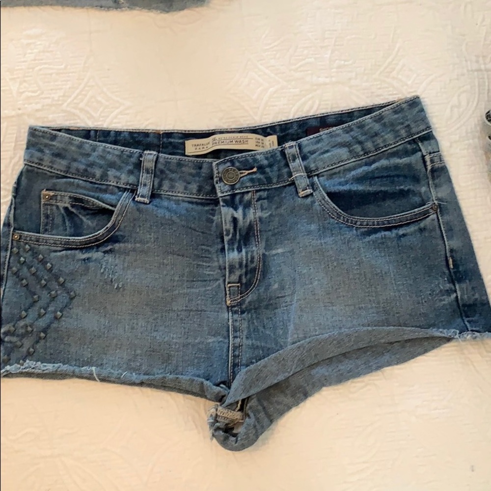 Zara demin shorts